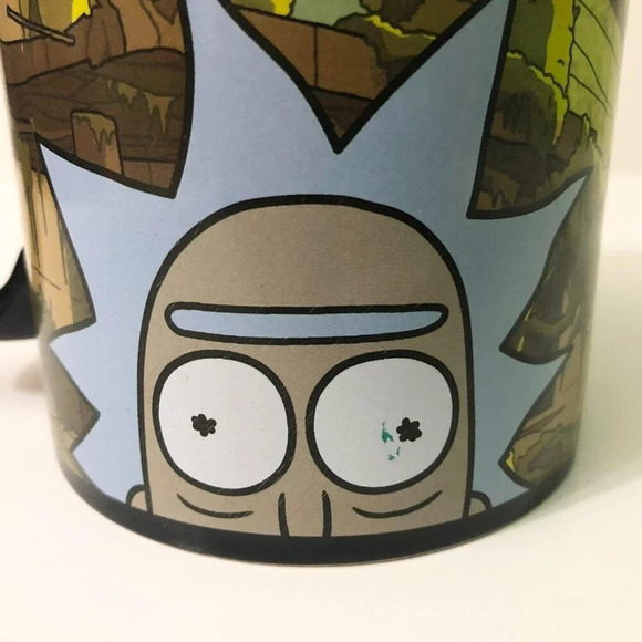 Rick And Morty  Coffee Mug Just Funky Alien Spaceship - Picture 2 of 16